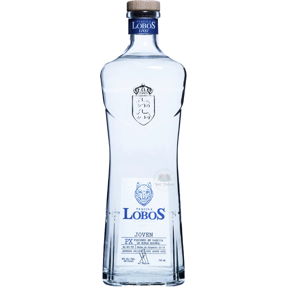 Lobos 1707 Joven Tequila 750 ml bottle.