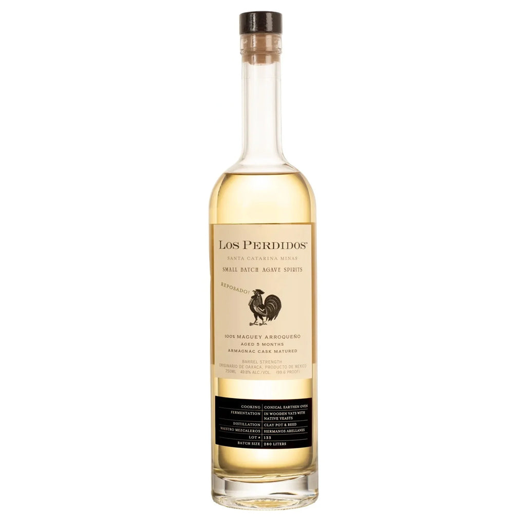 Los Perdidos Arroqueño Reposado Mezcal 750ml Bottle
