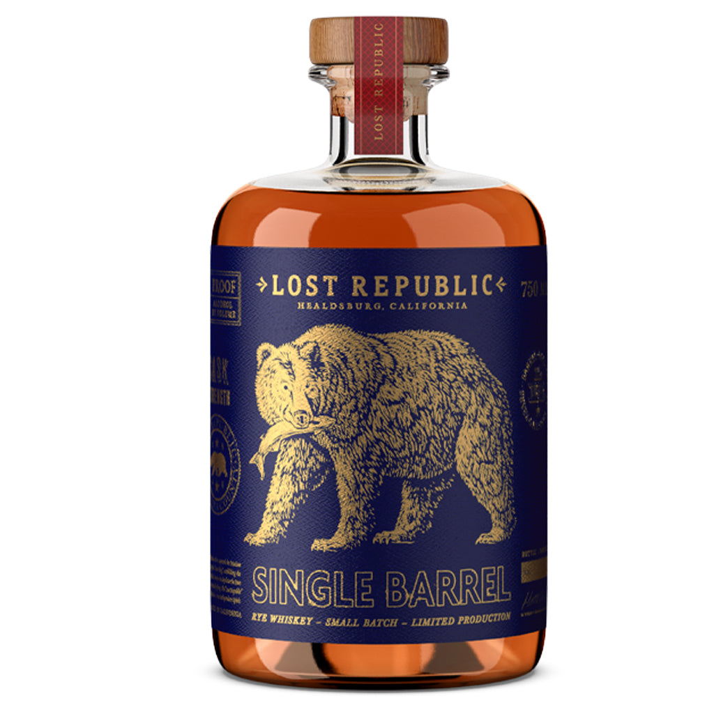 Lost Republic Cask Strength Single Barrel Rye Whiskey