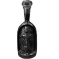 Mala Vida x Dos Artes Extra Anejo Black Skull Tequila 1 Liter Bottle Front