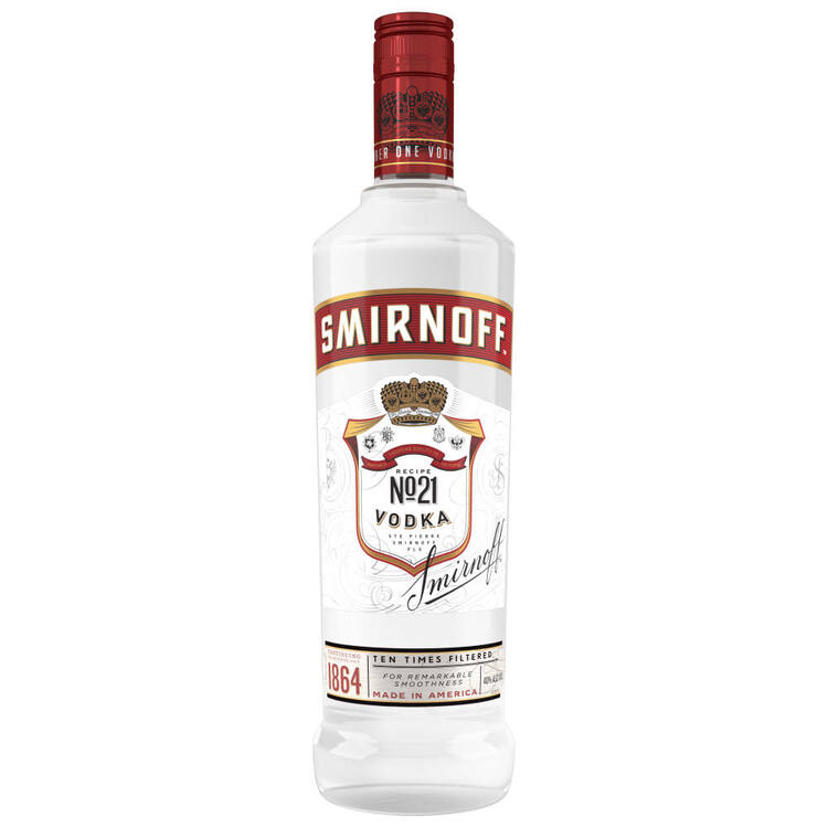Smirnoff 80 Proof Vodka 1.75 L