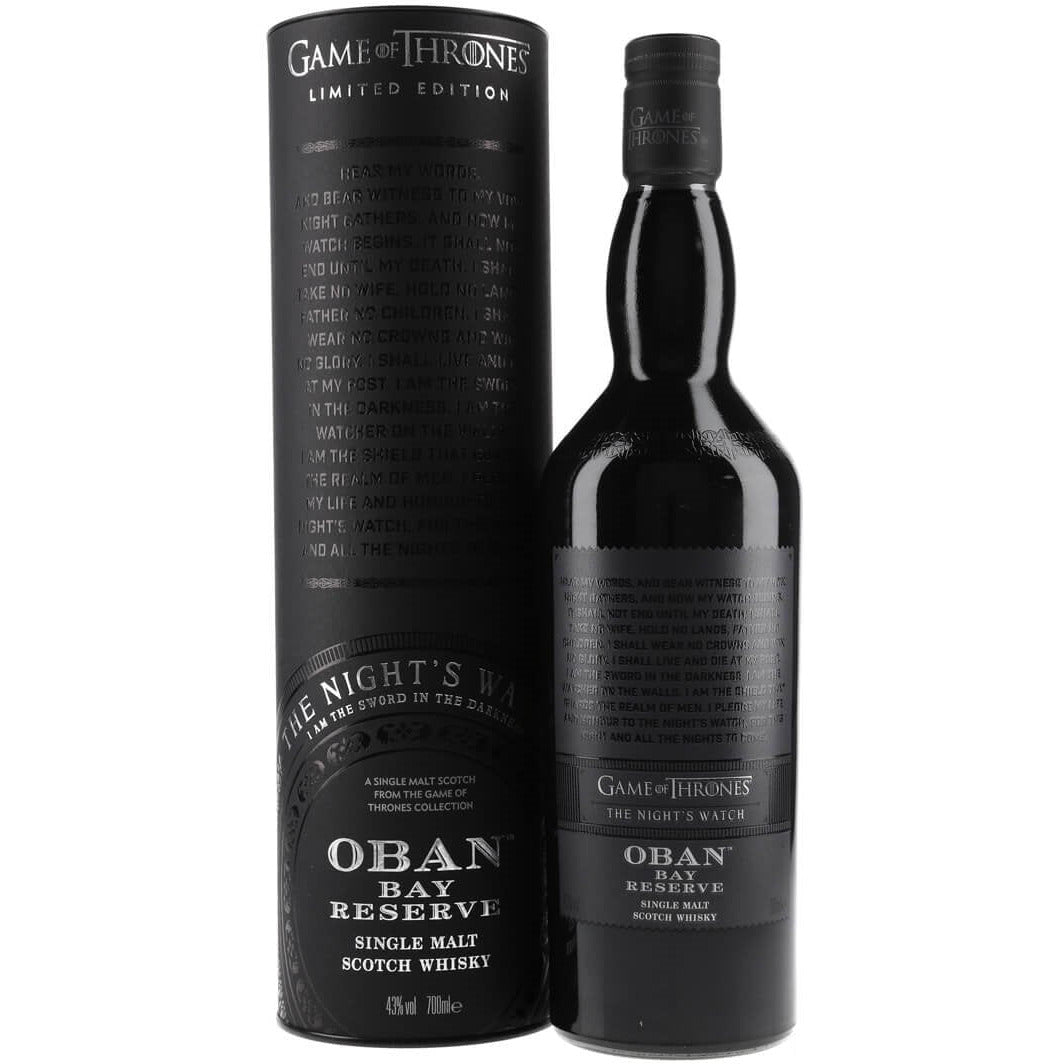 Oban Bay Reserve Game of Thrones Limited Edition Single Malt Scotch Whisky