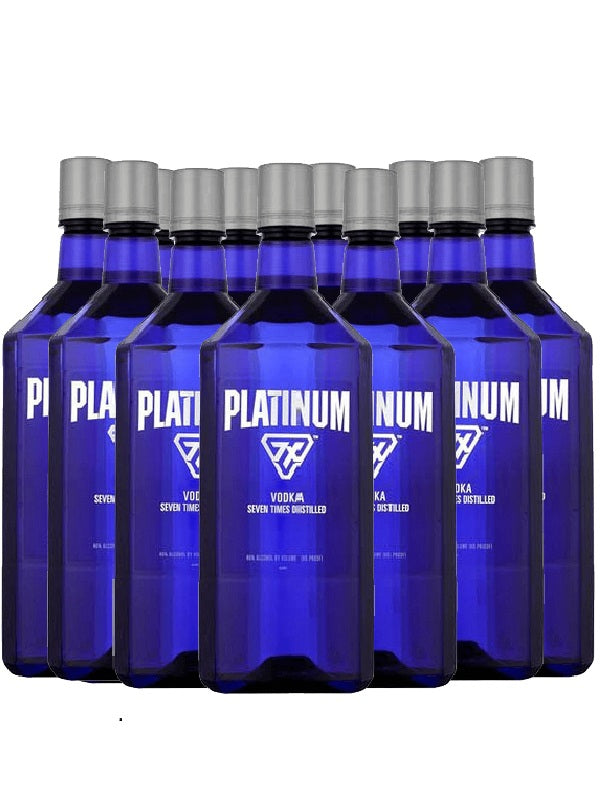 Platinum 7X Vodka 12 Bottle Case