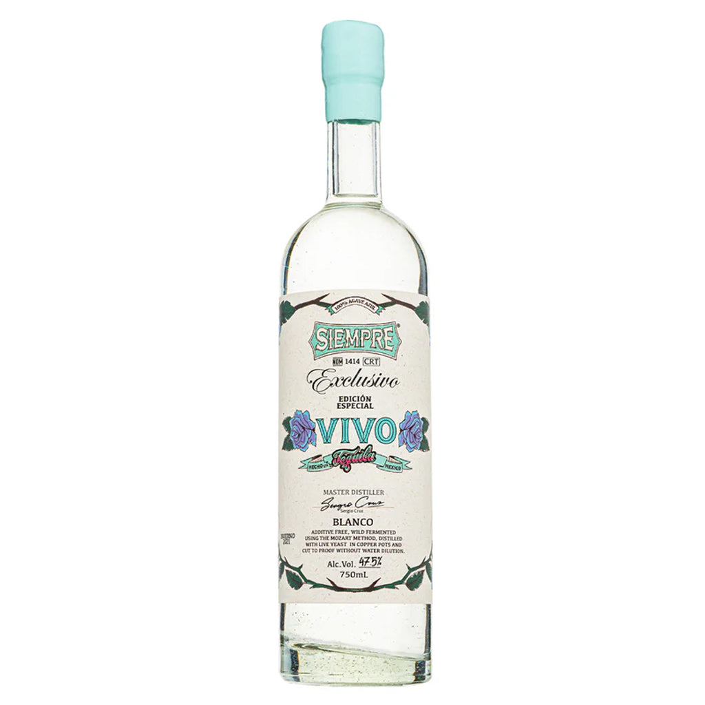 Siempre Vivo High Proof Blanco Tequila