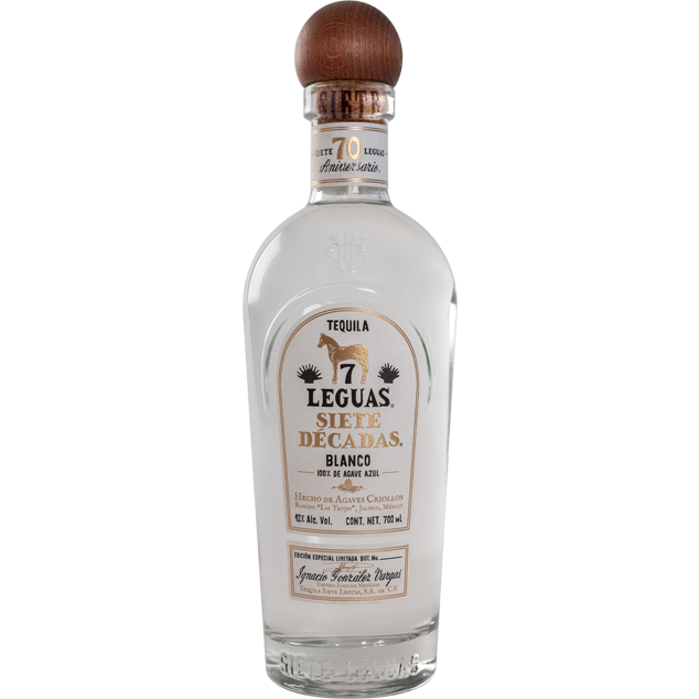 7 Leguas Siete Decadas Blanco Tequila