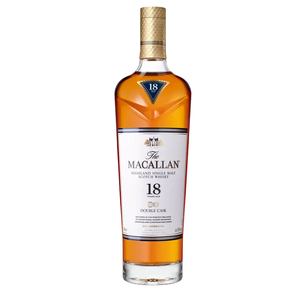 The Macallan 18 Year Double Cask Scotch Whisky 2024 Release