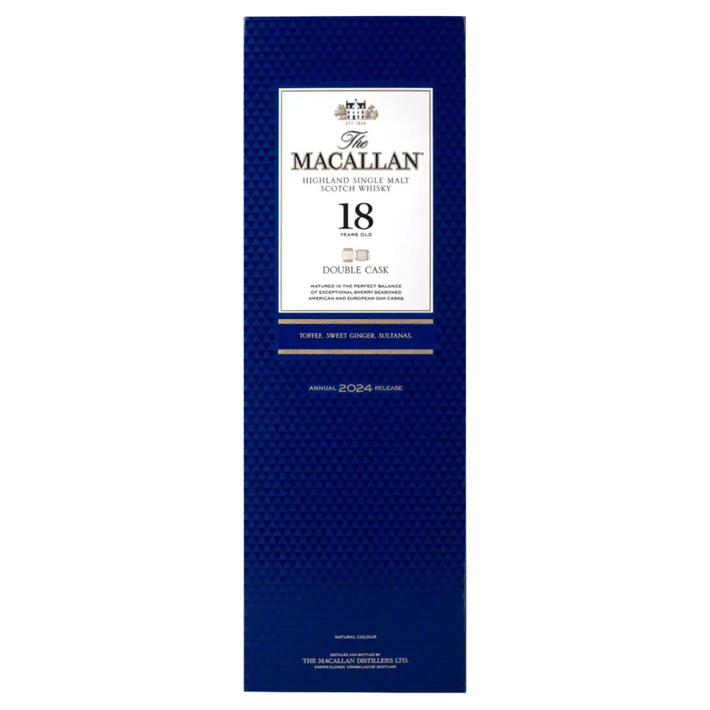 The Macallan 18 Year Double Cask Scotch Whisky 2024 Release