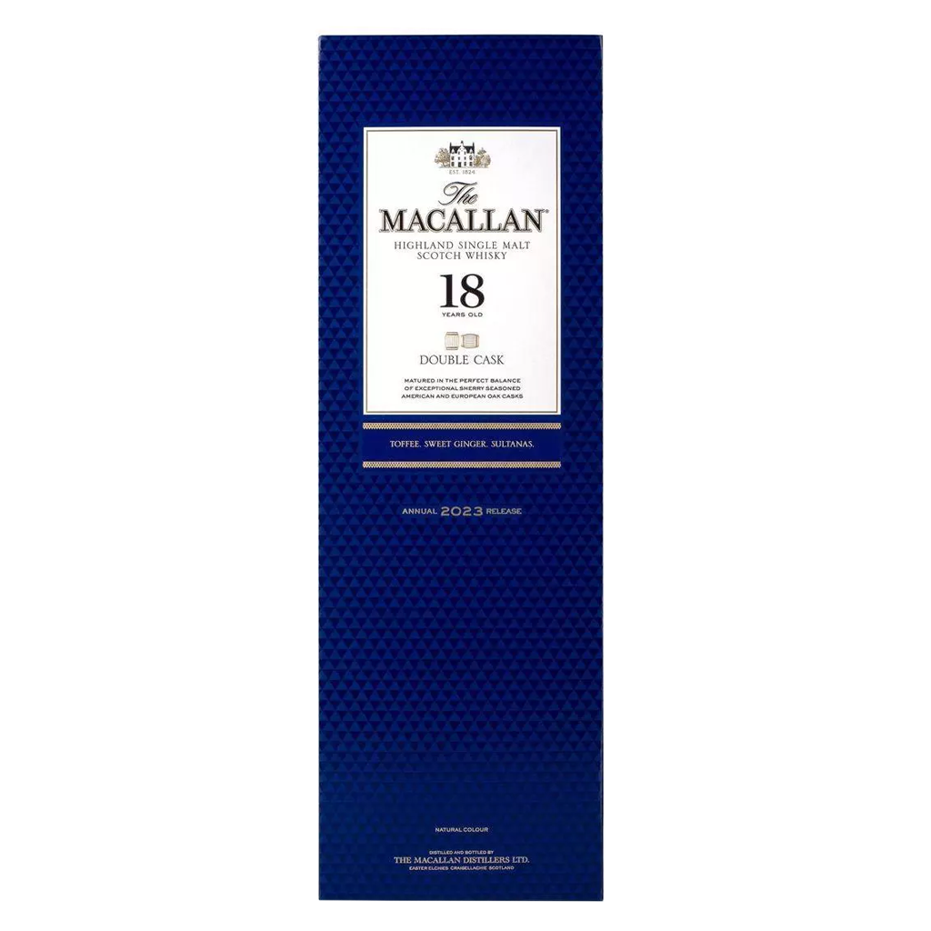 The Macallan 18 Year Double Cask Scotch Whisky 2023 Release