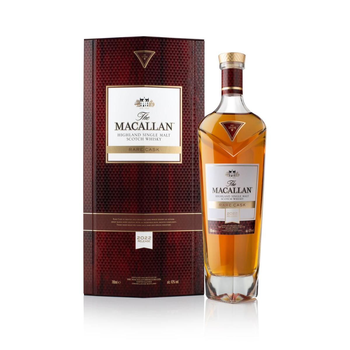 The Macallan Rare Cask Single Malt Scotch Whisky (2022 Release)