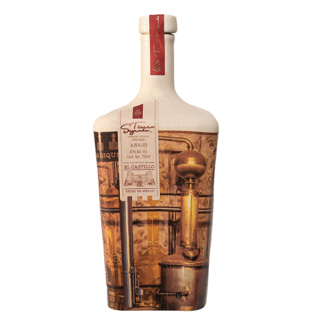 Tierra Sagrada Añejo Los Muros De El Castillo "ALAMBIQUES" Edition Tequila