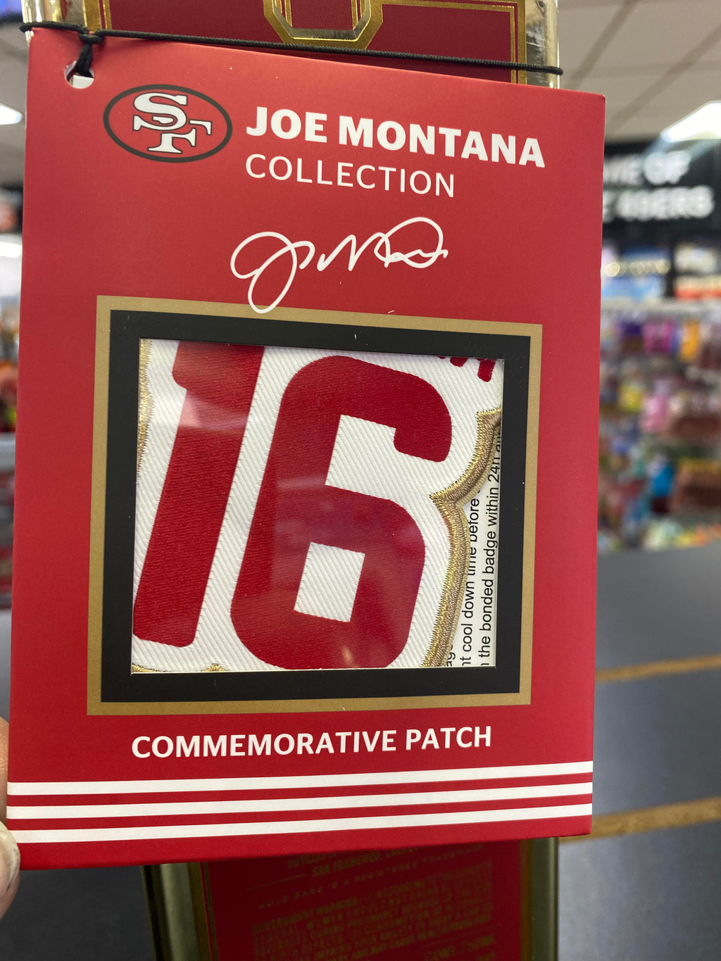 Gold Bar Blend 117 Joe Montana Collection 16yr Whiskey + Patch