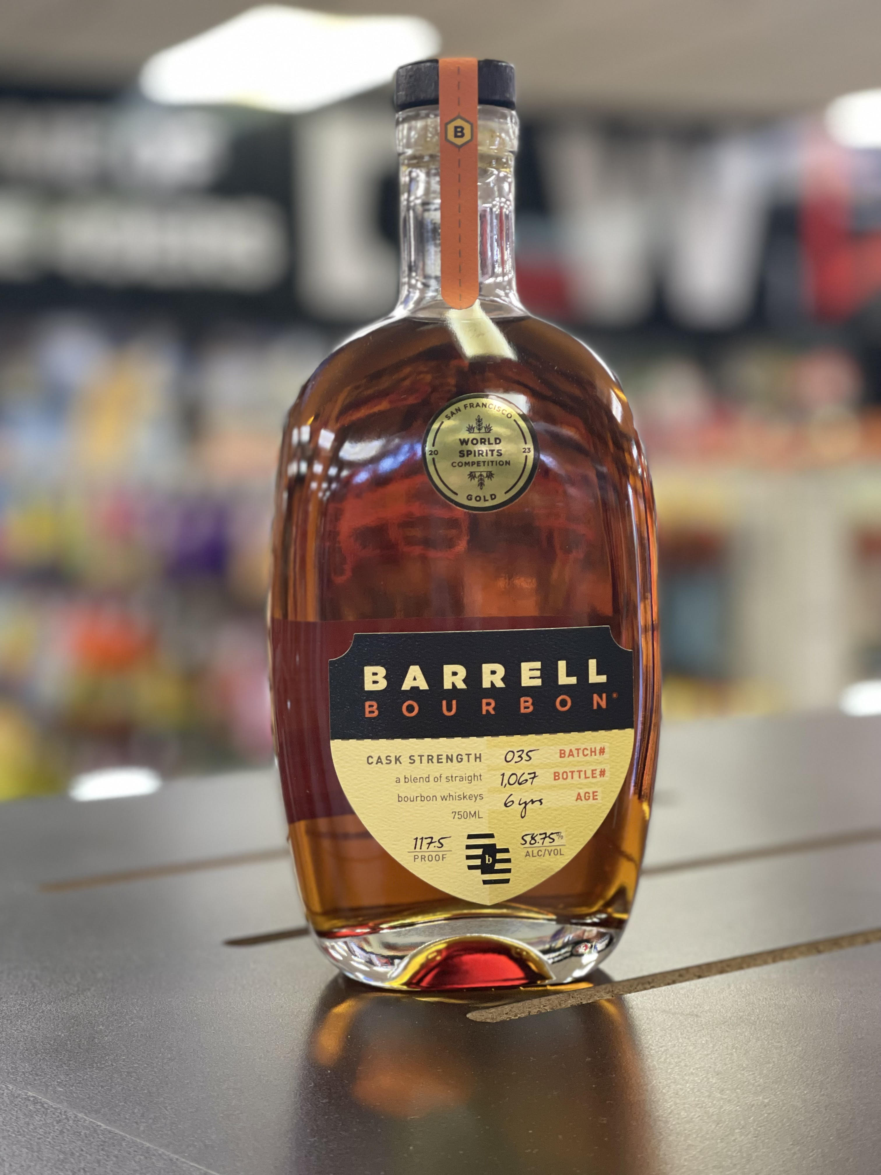 Barrell Bourbon 6 Yr Cask Strength Straight Bourbon Whiskey Batch #035