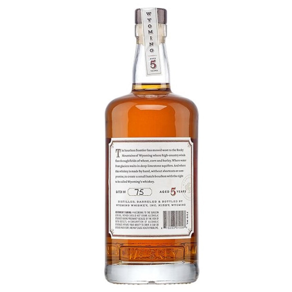 Wyoming Small Batch Bourbon Whiskey